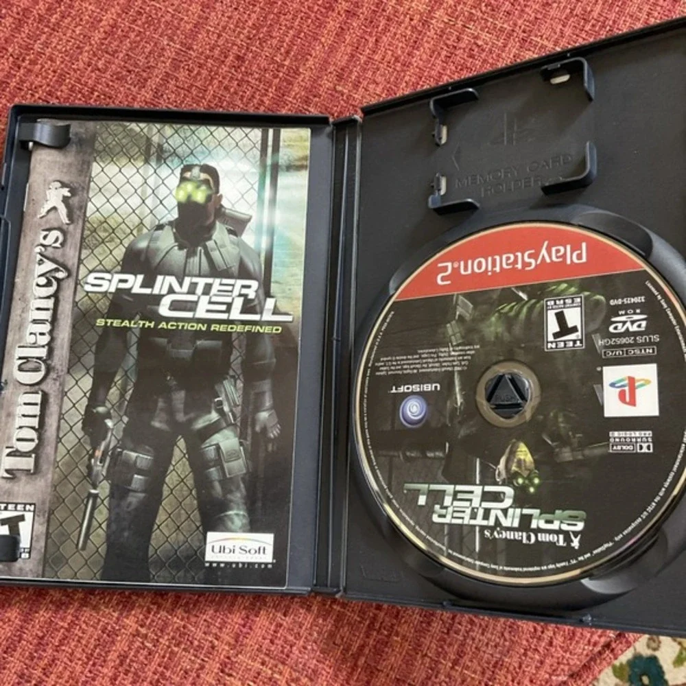 PlayStation‎ 2 PS2 Tom Clancy's Splinter Cell Greatest Hits Video Game Complete